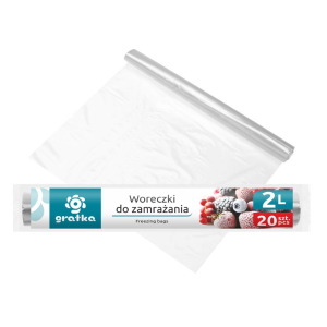 Woreczki do zamrażania 2L 20x28cm 20 sztuk RAVI
